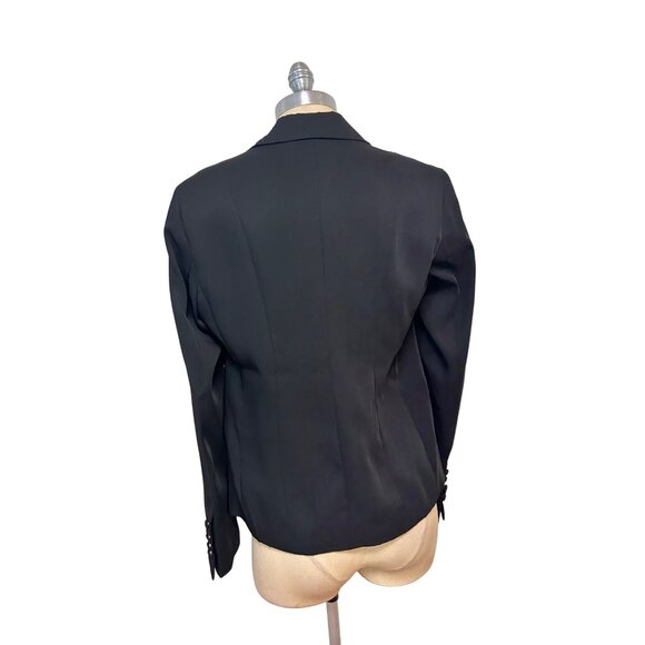 Tom Ford Designer Womens Black Blazer Jacket Size  8 10R - Picture 3 of 5